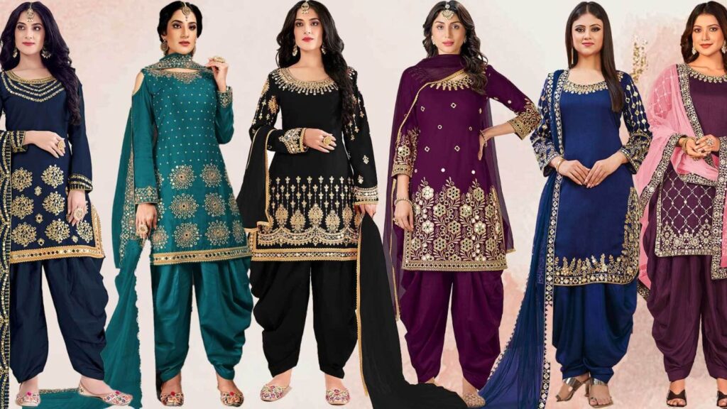 New Punjabi Black Suit Designs