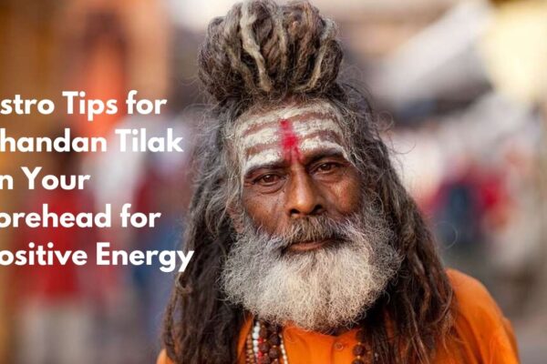 Astro Tips for Chandan Tilak on Your Forehead for Positive Energy