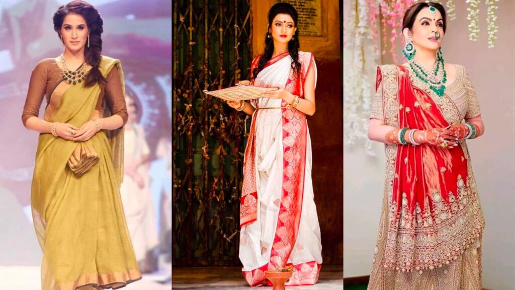 Different Styles of Sarees