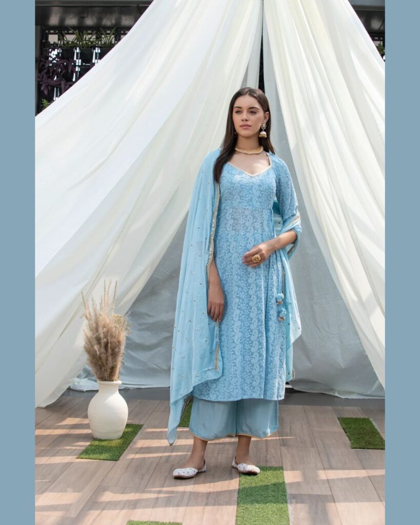 Exclusive Chikankari Suits Collection For  Summer
