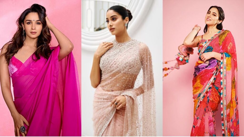 What are the saree colors in trend in 2024 summer?