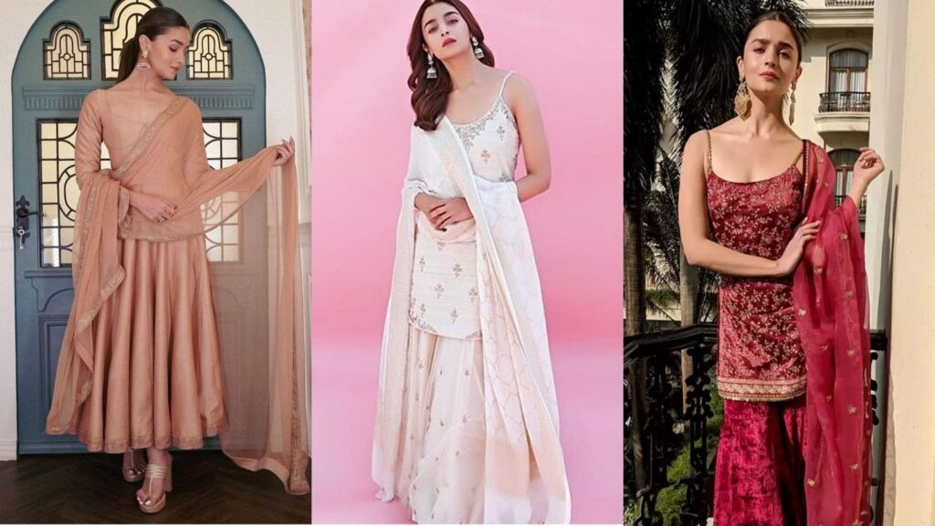 Alia Bhatt's Sharara Suit Selection: Elevate Your Style for Every Occasion