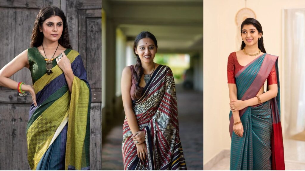What are the saree colors in trend in 2024 summer?