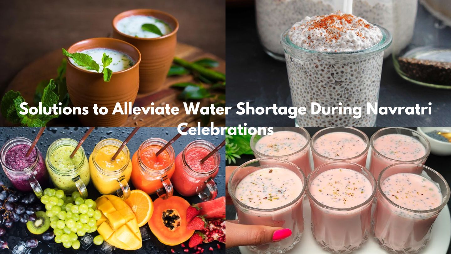 Innovative Solutions to Alleviate Water Shortage During Navratri Celebrations