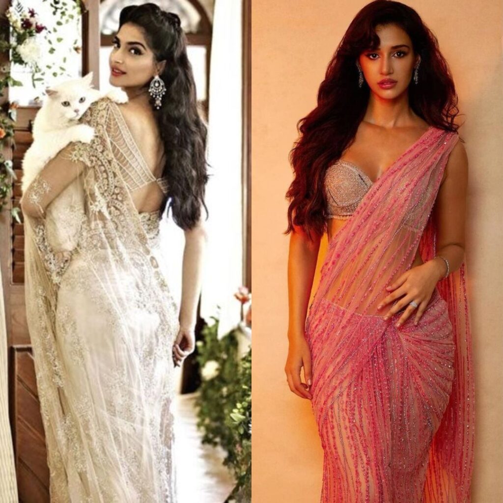 15 Stunning Saree Draping Styles: A Fusion of Modern and Traditional Elegance for Weddings and Parties