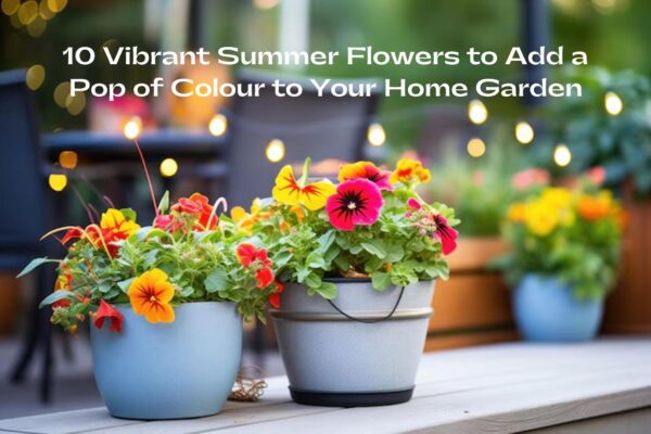 10 Vibrant Summer Flowers to Add a Pop of Colour to Your Home Garden