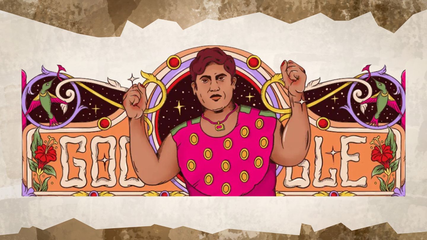 Google Doodle celebrates India's first female wrestler Hamida Banu