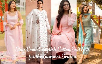 Stay Cool and Stylish Cotton Suit Sets for the Summer Season