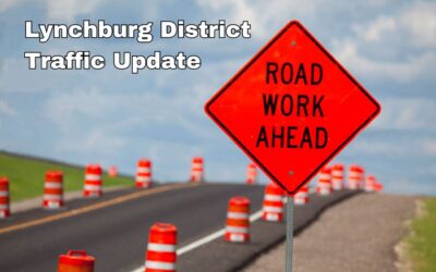 Lynchburg District Traffic Update: Road work scheduled in week of June 17-21